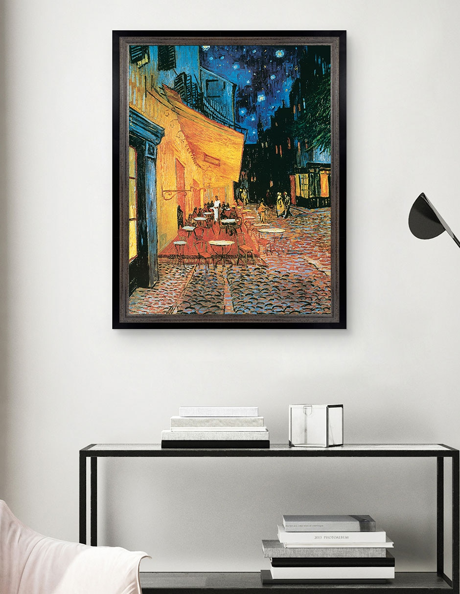 Cuadro decorativo Van Gogh – Terraza de café de noche de Portfolio Arts Group técnica mixta 5