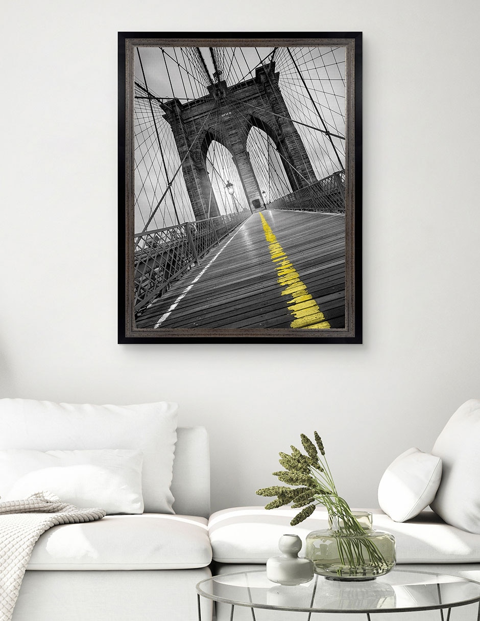 Cuadro decorativo Puente de Brooklyn – Pop de Moises Levy técnica mixta 2