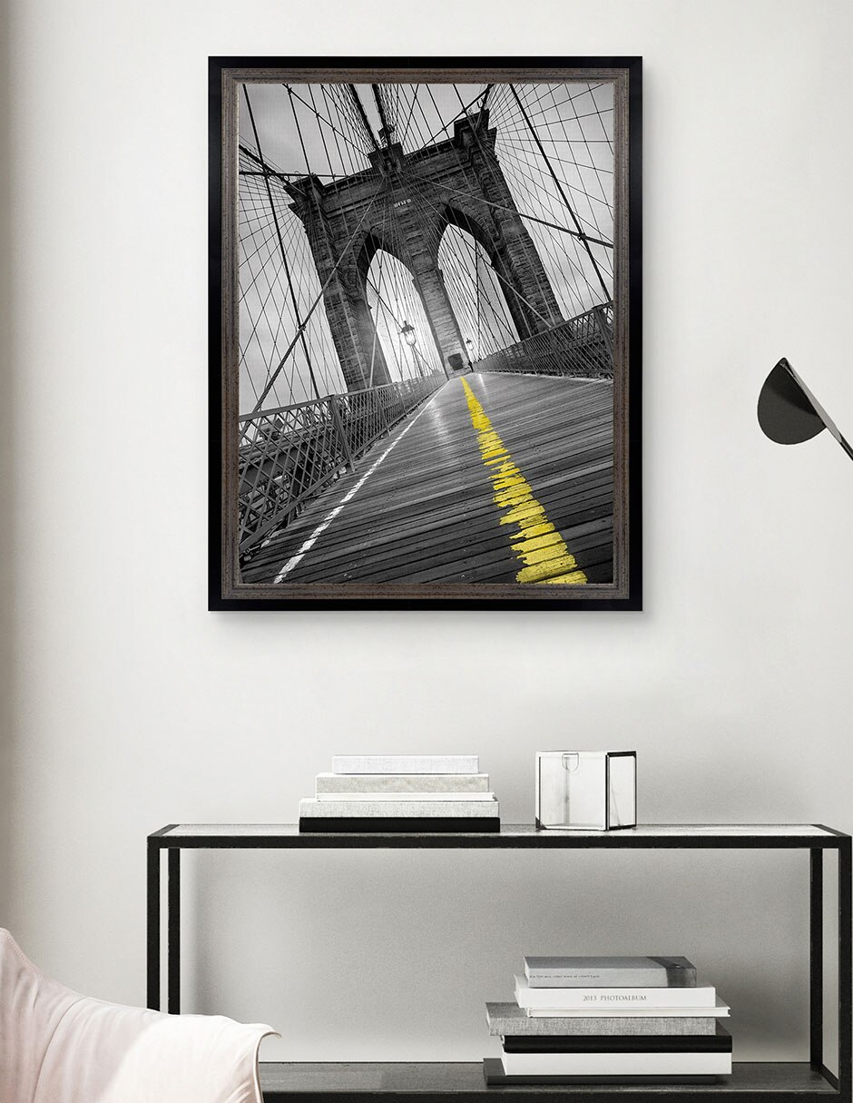 Cuadro decorativo Puente de Brooklyn – Pop de Moises Levy técnica mixta 4