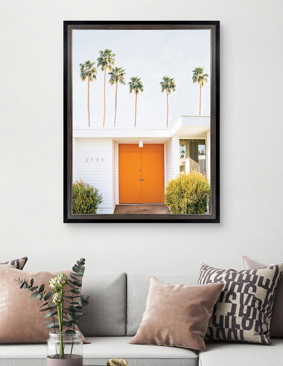 Cuadro decorativo Palm Springs de Sisi & Seb técnica mixta 3