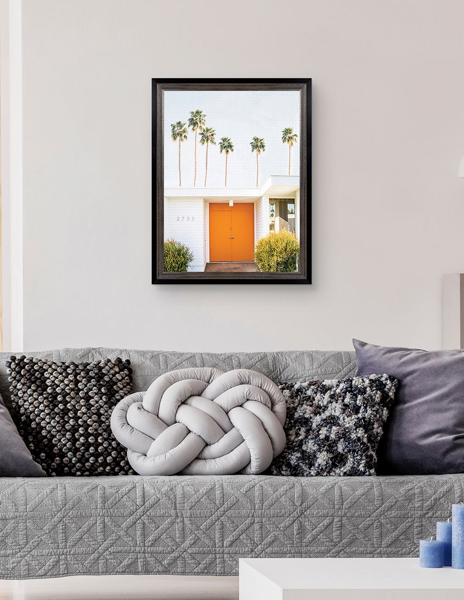 Cuadro decorativo Palm Springs de Sisi & Seb técnica mixta 4
