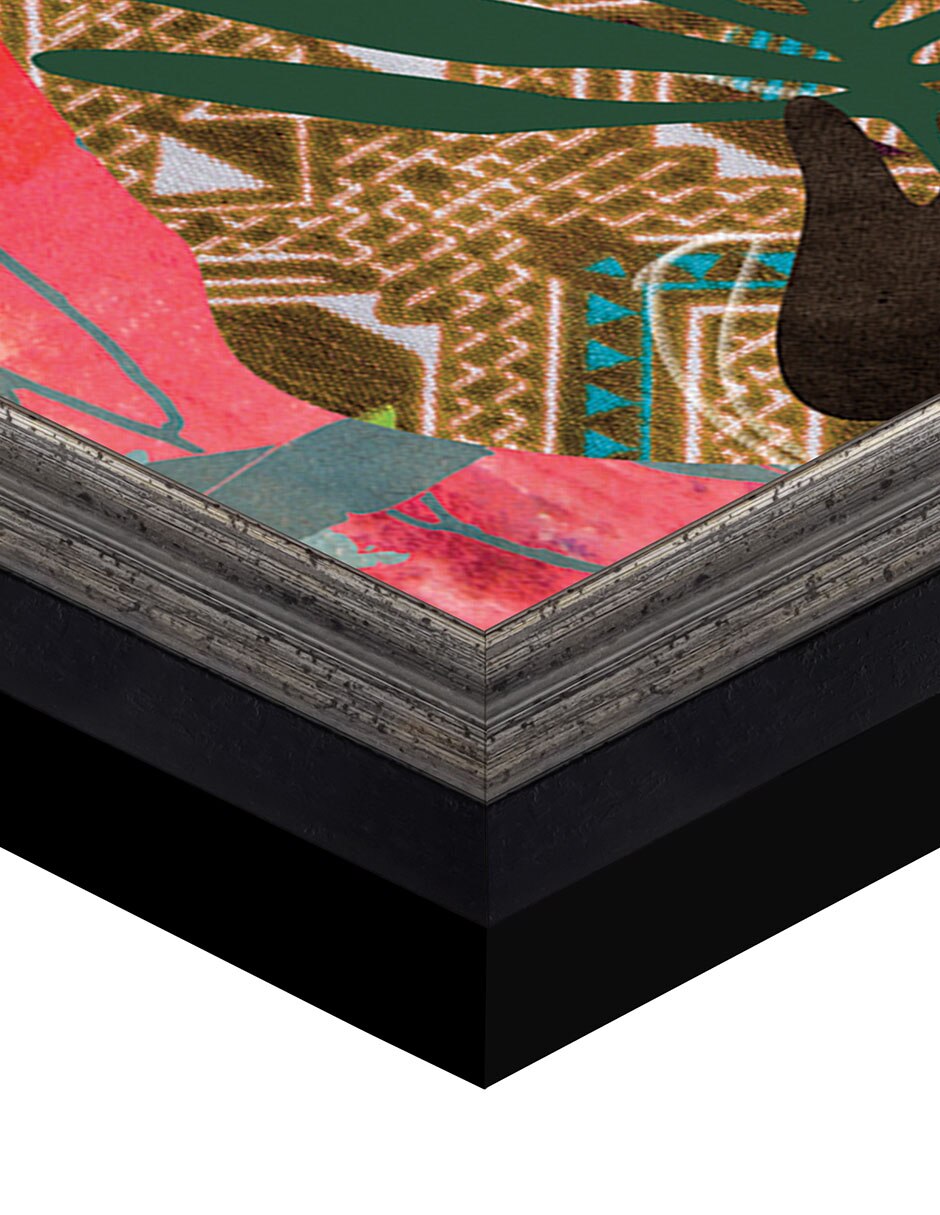 Cuadro decorativo Mujer moderna con turbante de Nikki Chu técnica mixta 5