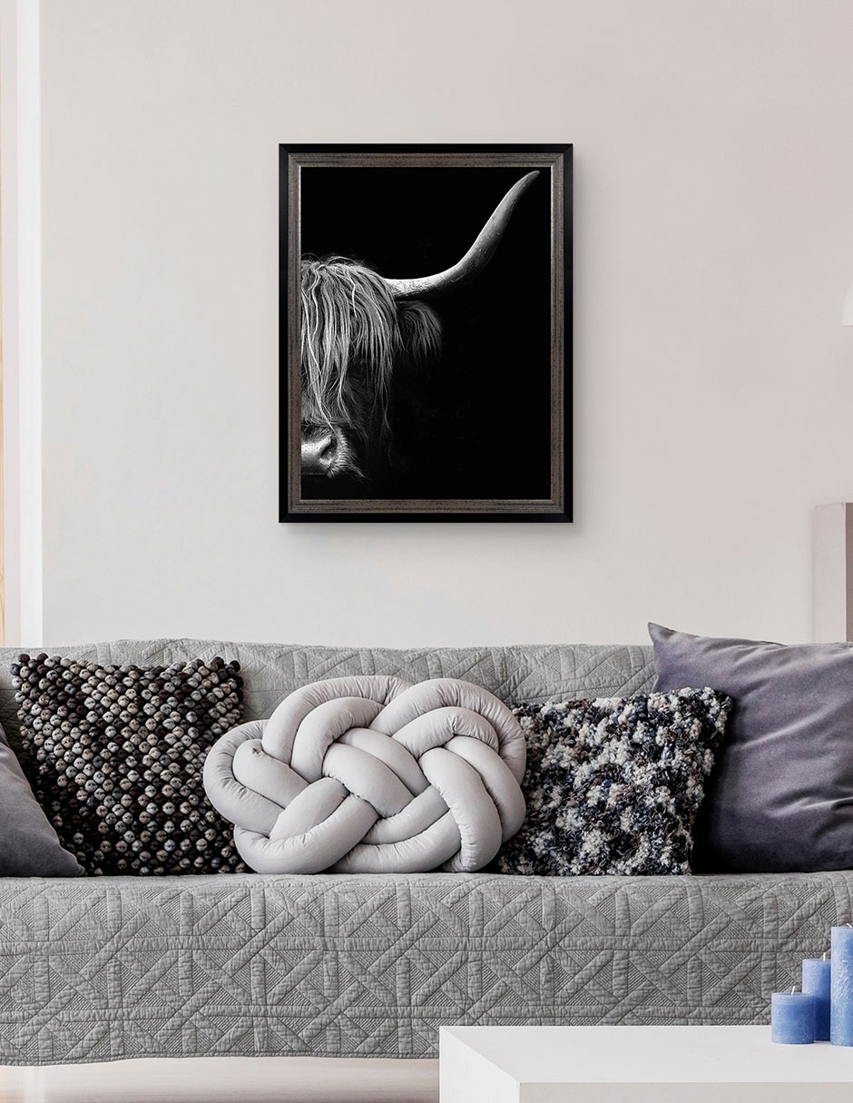 Cuadro decorativo Cara a cara de Belle Maison técnica mixta 5
