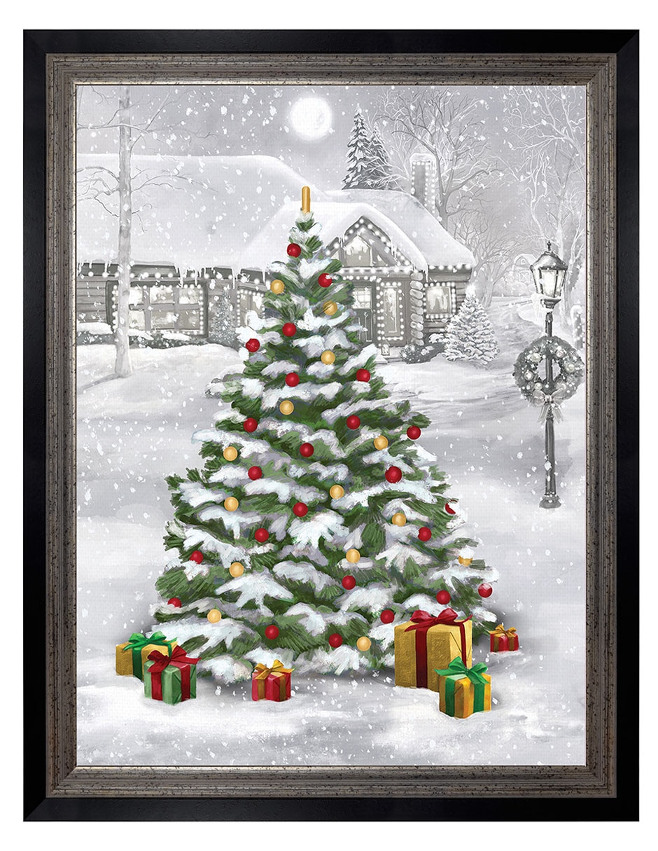 Cuadro decorativo Árbol resplandeciente de Grateful Licensing Studio técnica mixta
