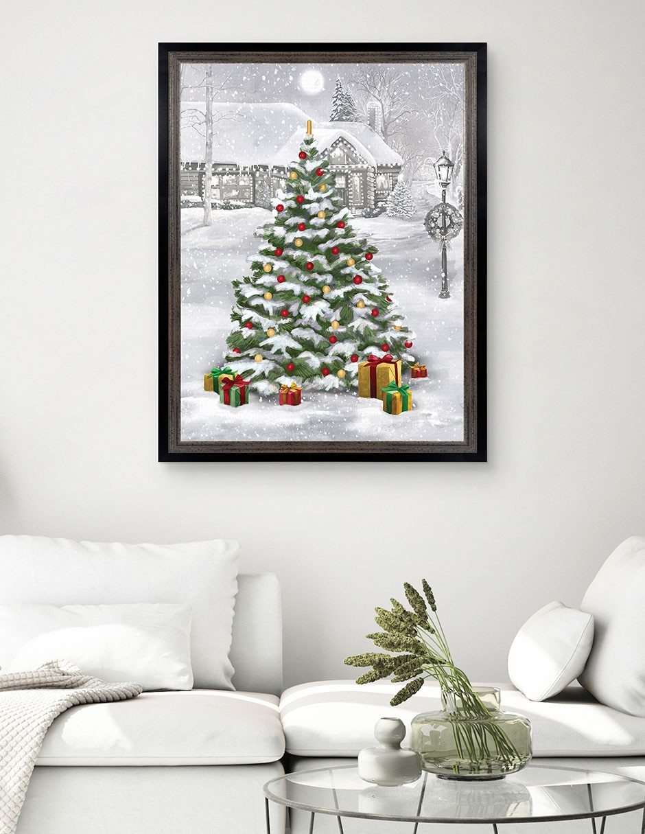 Cuadro decorativo Árbol resplandeciente de Grateful Licensing Studio técnica mixta 2