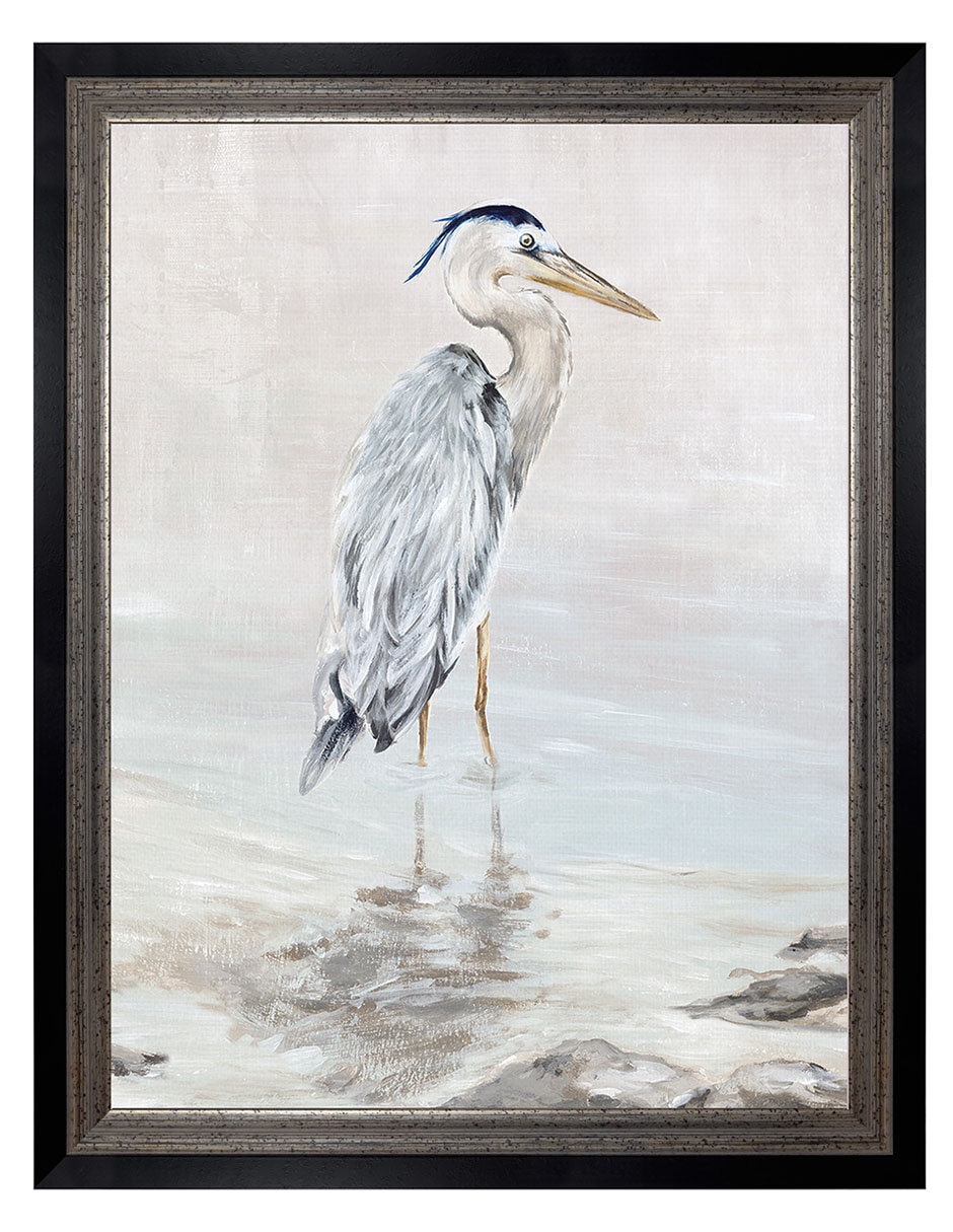 Cuadro decorativo Belleza de la garza II de Eva Watts técnica mixta Cuadro decorativo Belleza de la garza II de Eva Watts técnica mixta