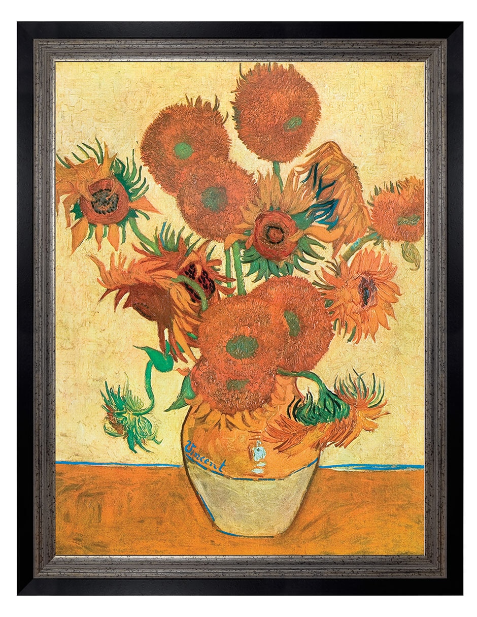 Cuadro decorativo Van Gogh – Girasoles de Portfolio Arts Group técnica mixta