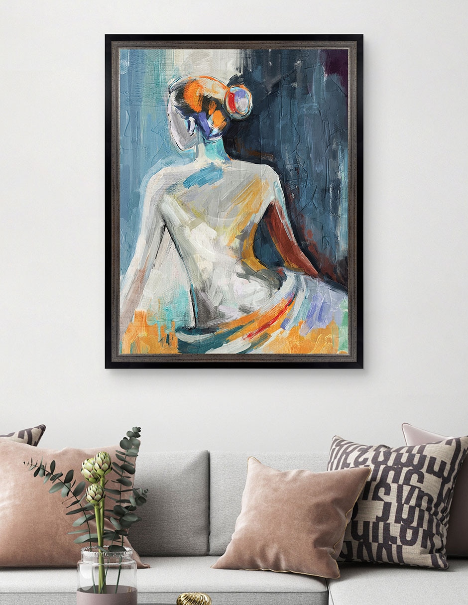 Cuadro decorativo Figurativo elegante y colorido 9 de Anna Lischenko técnica mixta 3