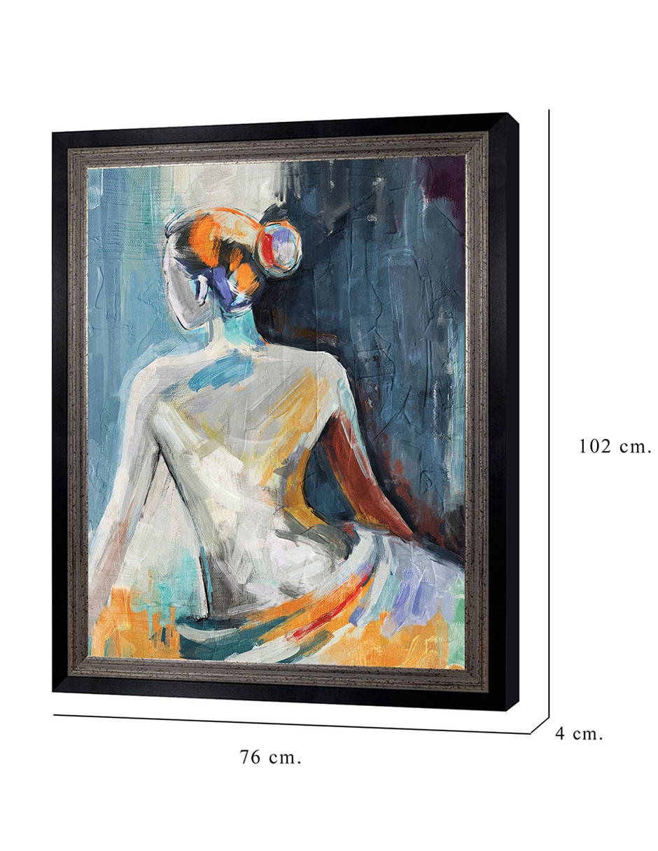 Cuadro decorativo Figurativo elegante y colorido 9 de Anna Lischenko técnica mixta 2