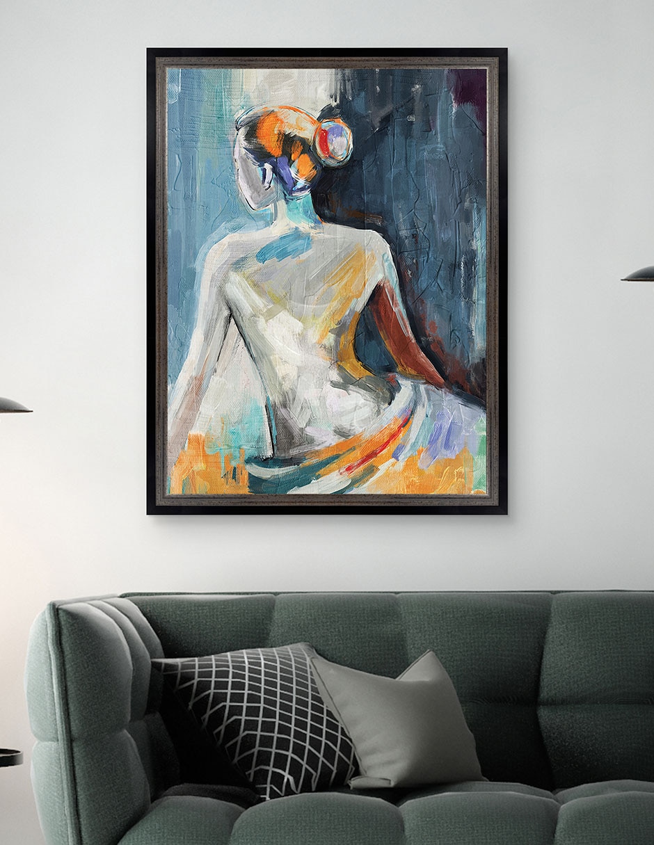 Cuadro decorativo Figurativo elegante y colorido 9 de Anna Lischenko técnica mixta 5