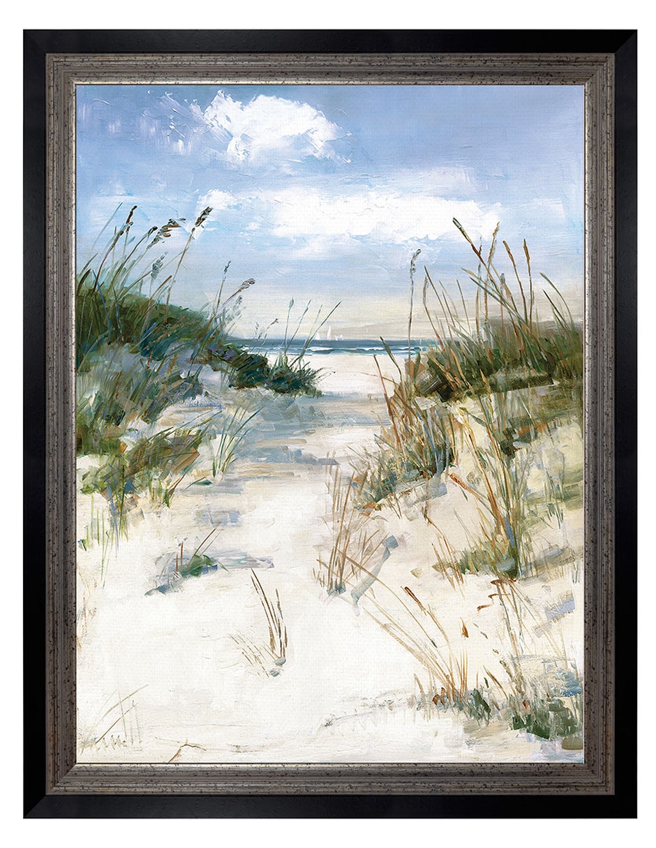 Cuadro decorativo Vista de dunas de Sally Swatland técnica mixta Cuadro decorativo Vista de dunas de Sally Swatland técnica mixta