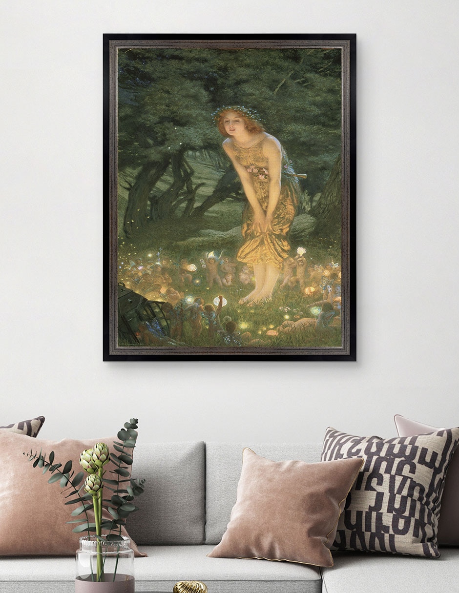 Cuadro decorativo Hughes – Víspera del solsticio de Portfolio Arts Group técnica mixta 2