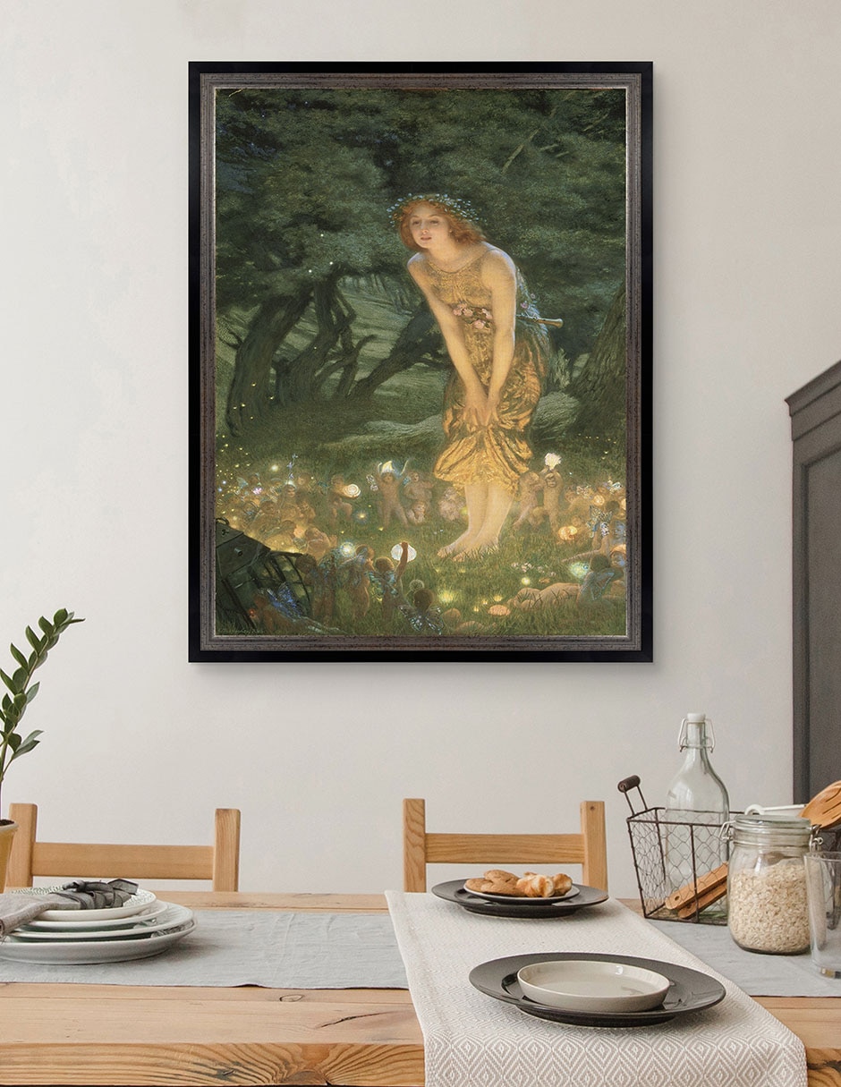 Cuadro decorativo Hughes – Víspera del solsticio de Portfolio Arts Group técnica mixta 3