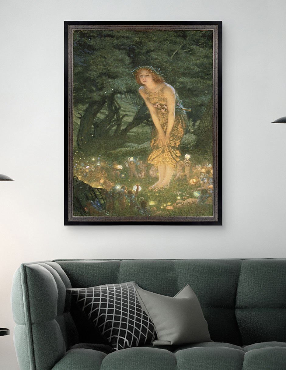 Cuadro decorativo Hughes – Víspera del solsticio de Portfolio Arts Group técnica mixta 4