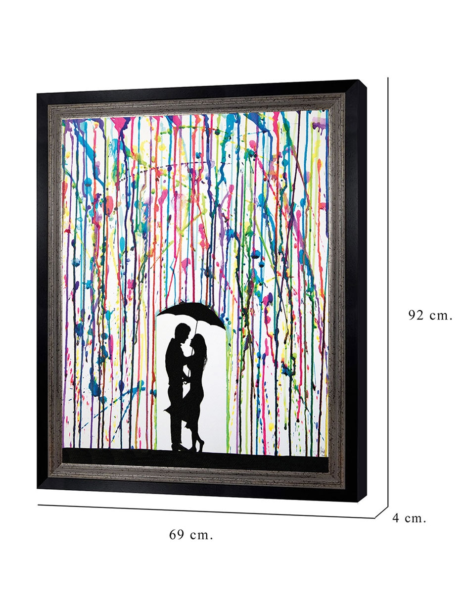 Cuadro decorativo Precipicio de Marc Allante técnica mixta 8