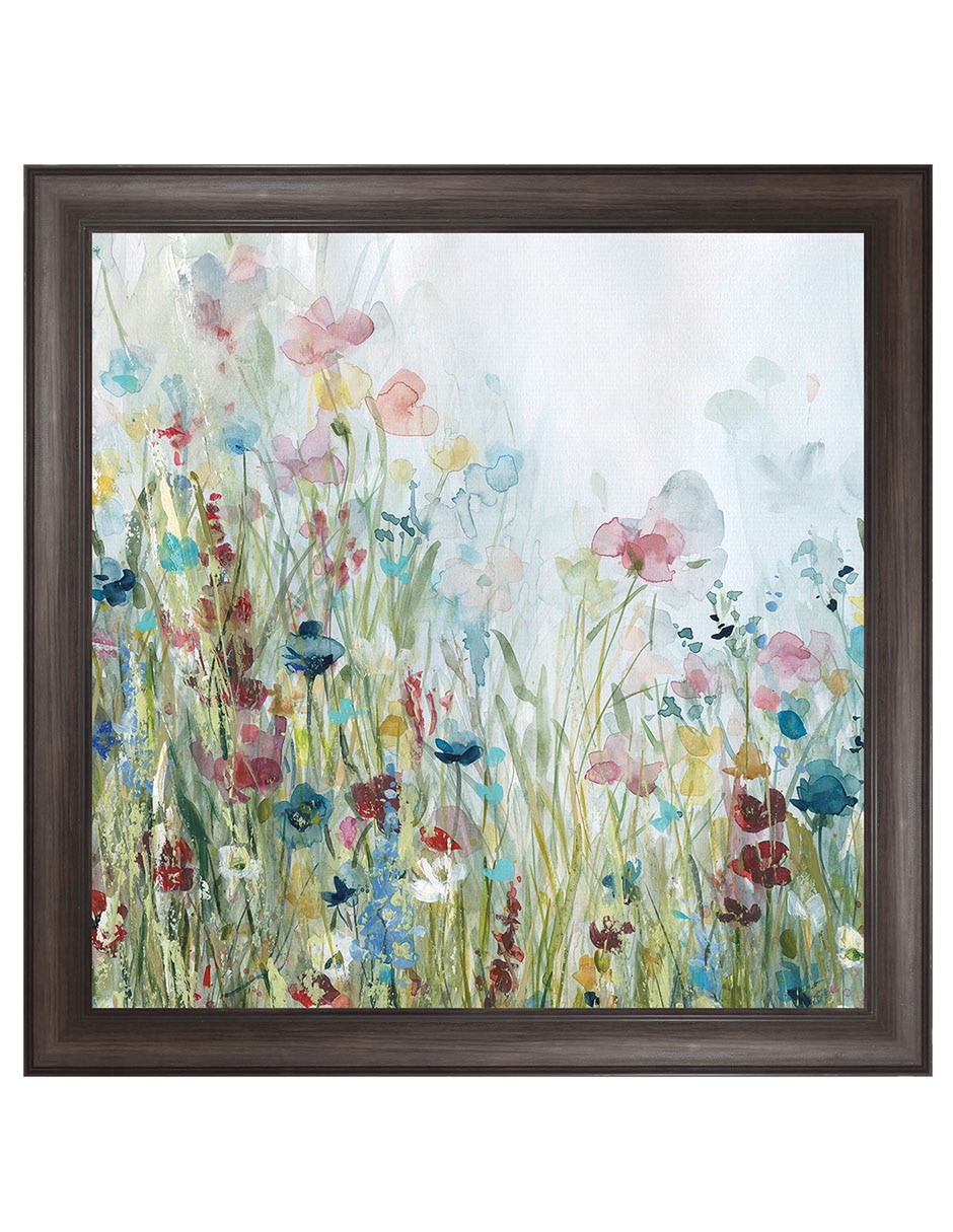 Cuadro decorativo Pradera de flores silvestres de Carol Robinson técnica mixta