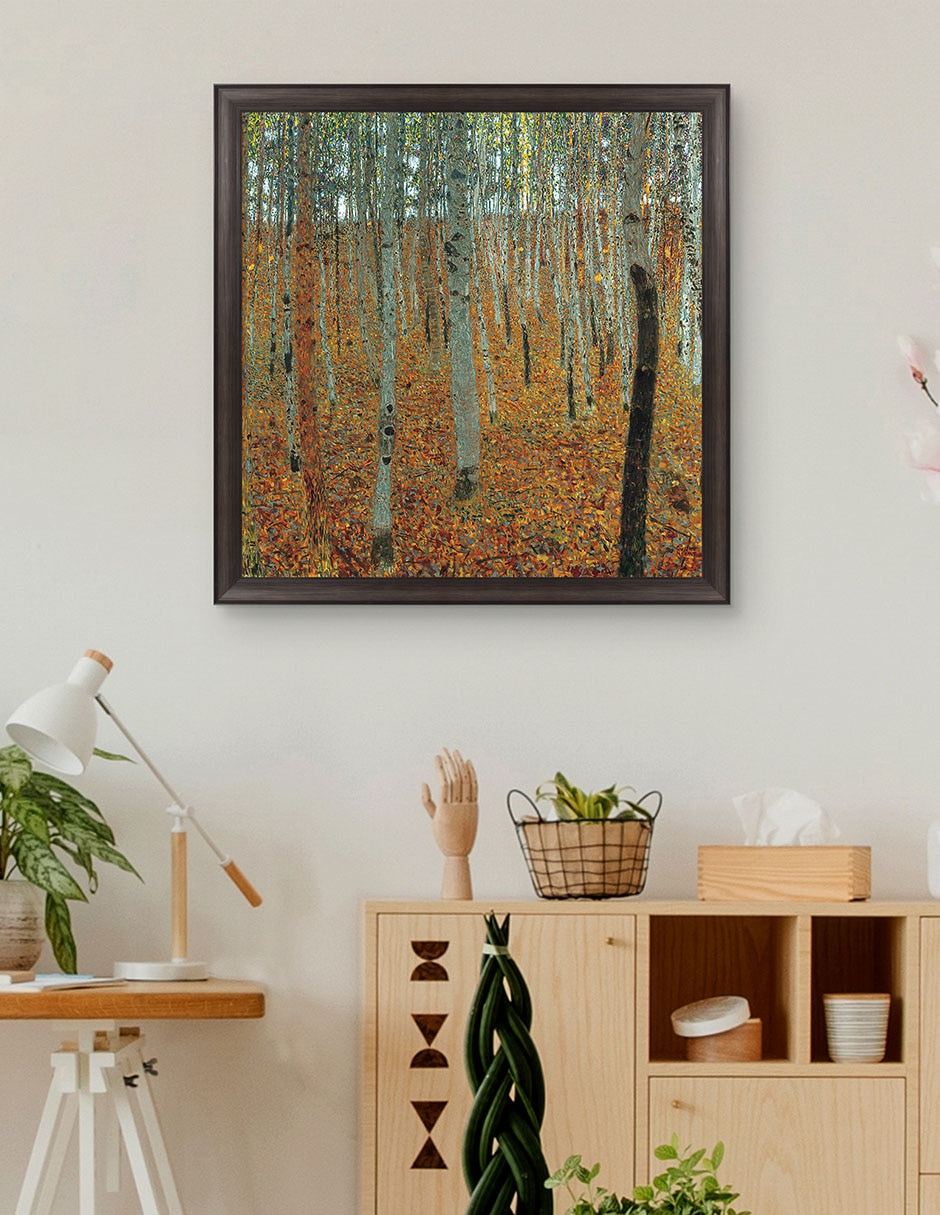 Cuadro decorativo Klimt – Bosque de hayas de Portfolio Arts Group técnica mixta 2
