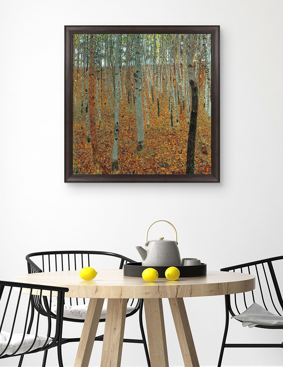 Cuadro decorativo Klimt – Bosque de hayas de Portfolio Arts Group técnica mixta 4