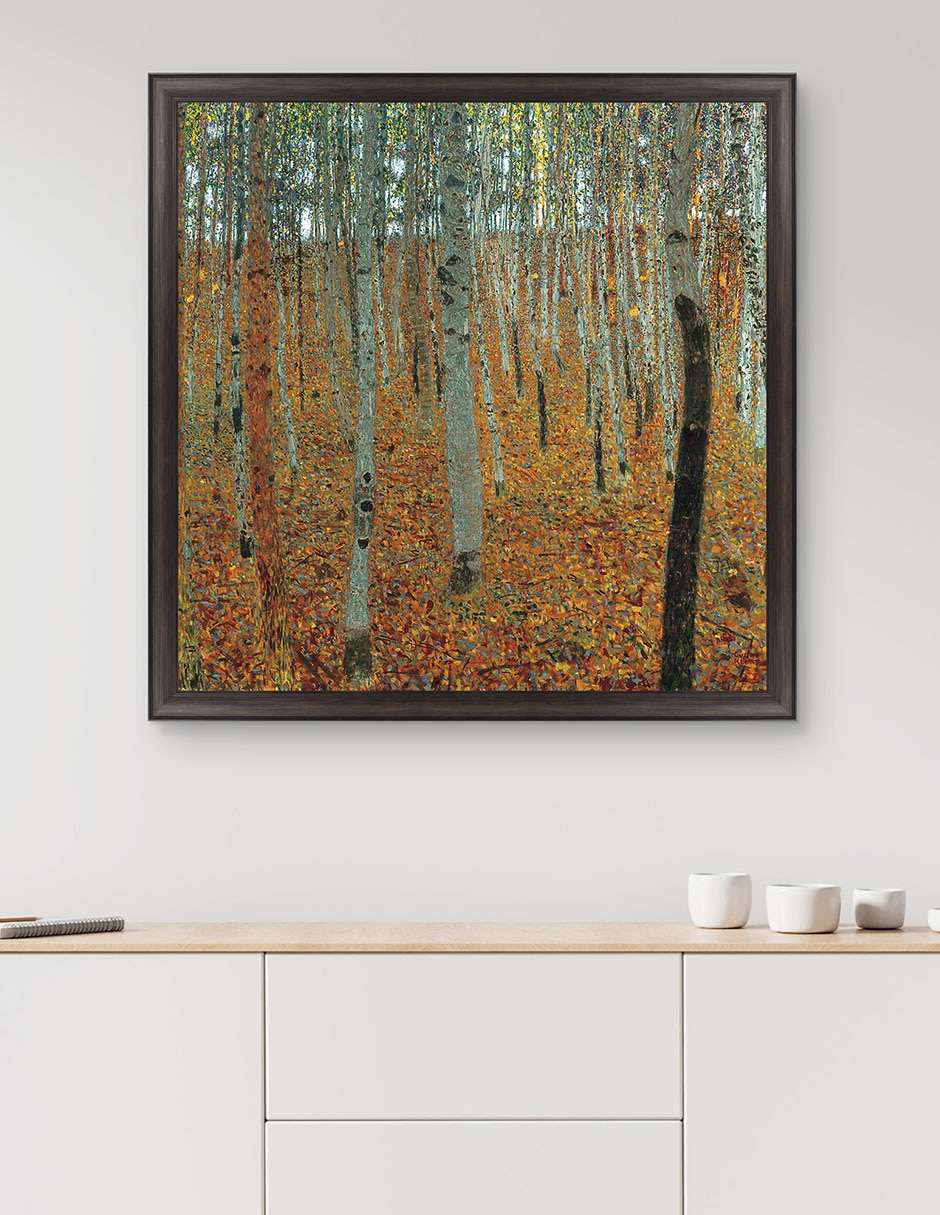 Cuadro decorativo Klimt – Bosque de hayas de Portfolio Arts Group técnica mixta 4