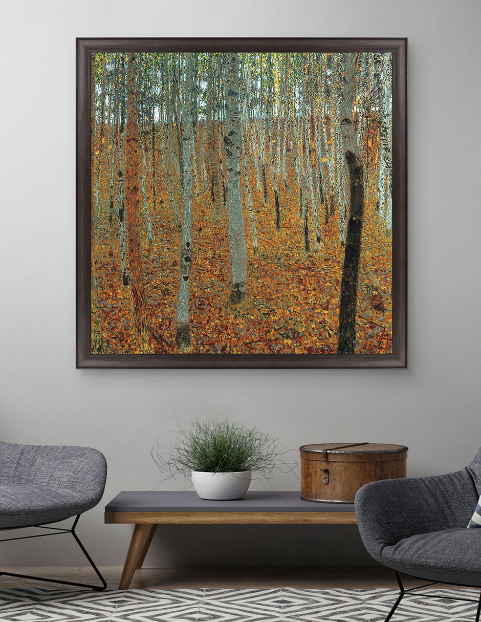Cuadro decorativo Klimt – Bosque de hayas de Portfolio Arts Group técnica mixta 5