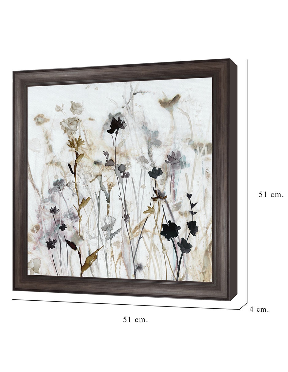 Cuadro decorativo Niebla de flores silvestres I de Carol Robinson técnica mixta 2
