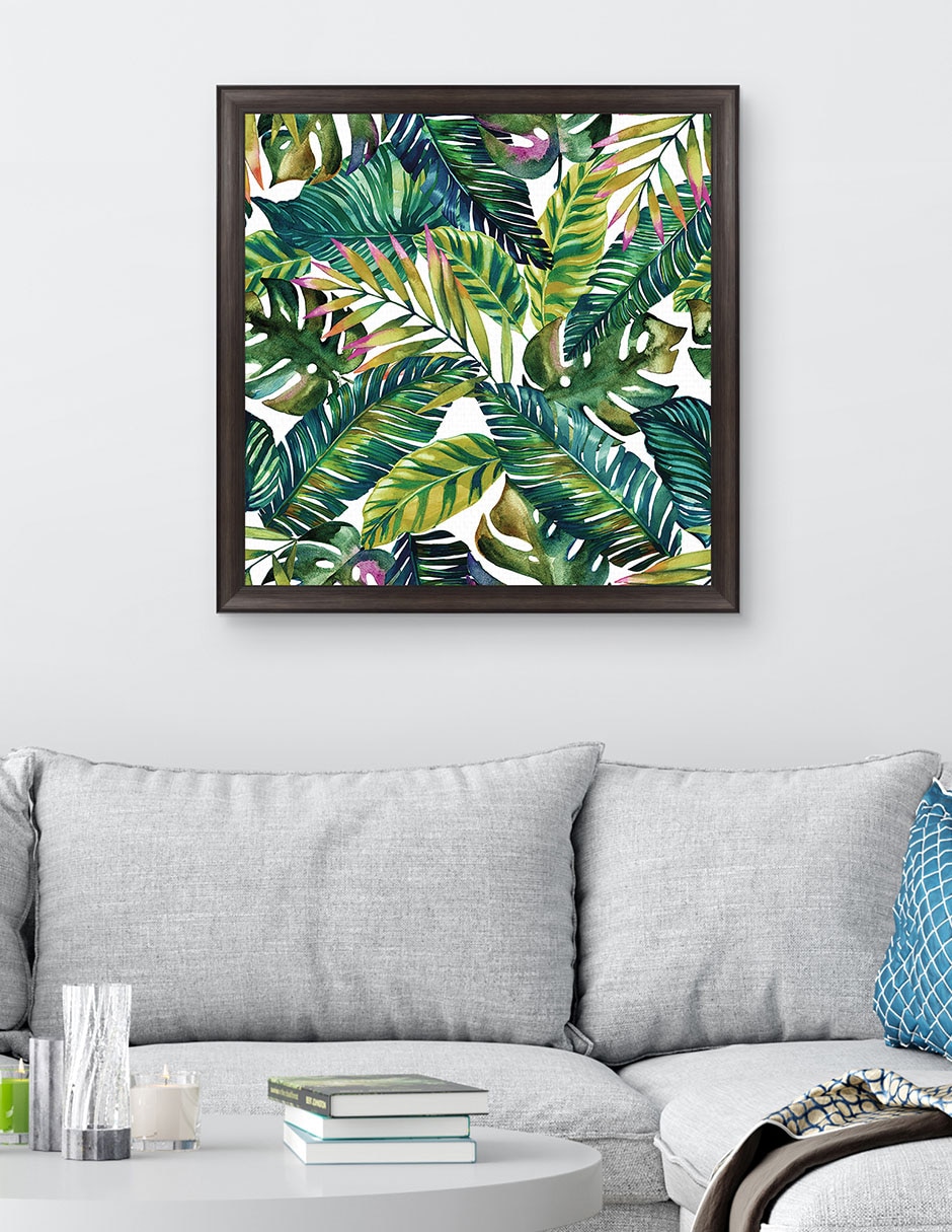 Cuadro decorativo Patrón tropical de Mark Ashkenazi técnica mixta 4