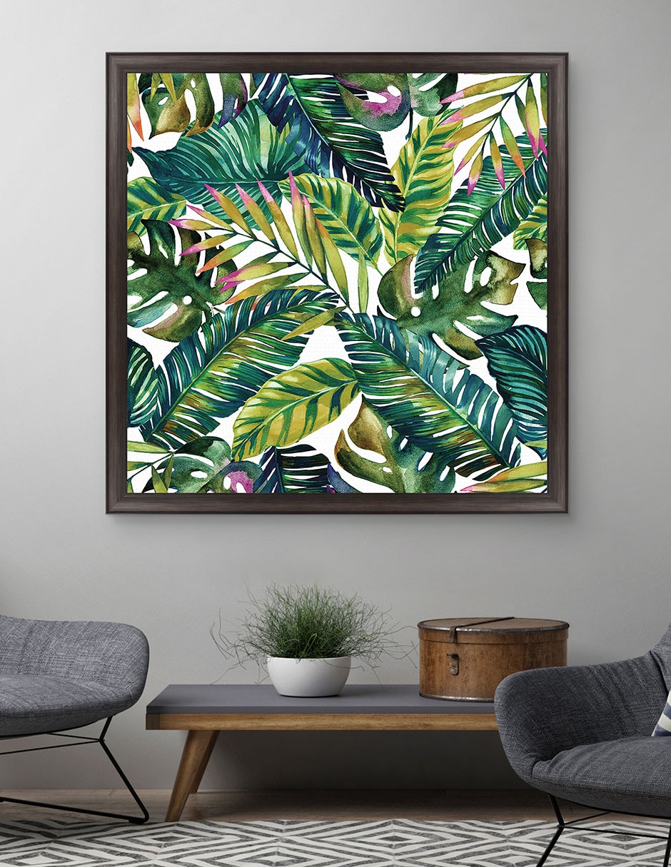 Cuadro decorativo Patrón tropical de Mark Ashkenazi técnica mixta 4