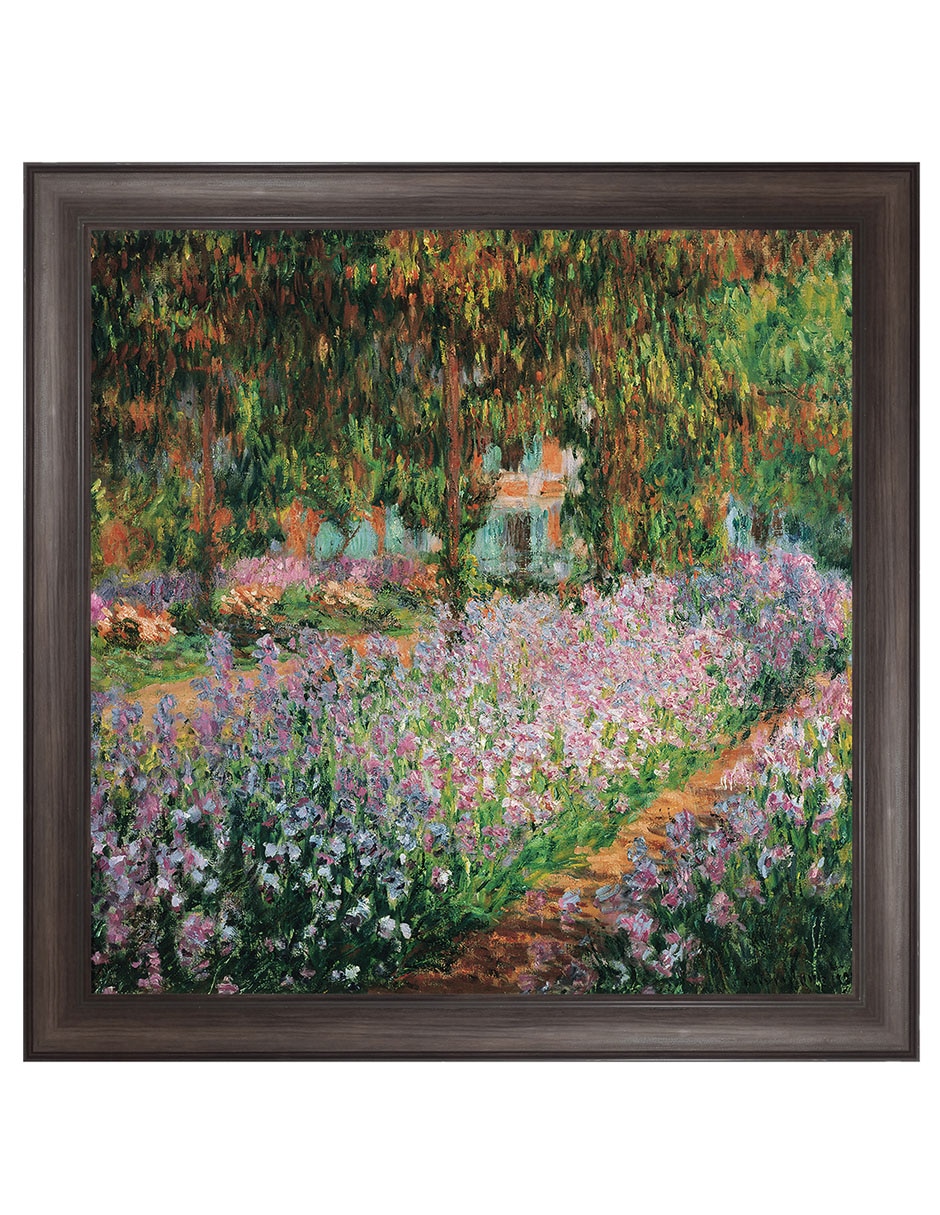 Cuadro decorativo Monet – Jardín del artista de Portfolio Arts Group técnica mixta