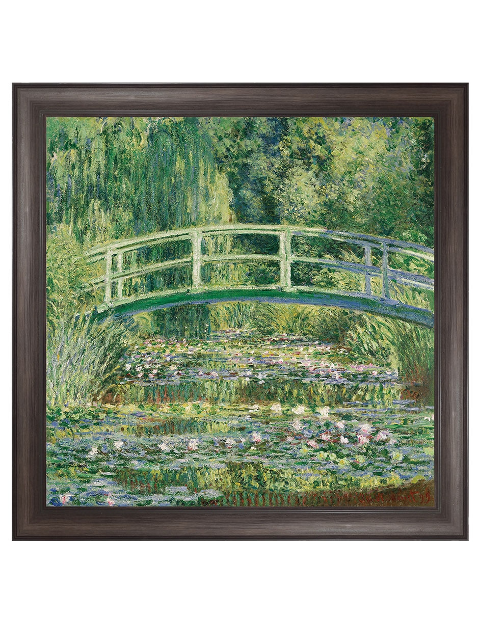 Cuadro decorativo Monet – Puente japonés de nenúfares de Portfolio Arts Group técnica mixta Cuadro decorativo Monet – Puente japonés de nenúfares de Portfolio Arts Group técnica mixta