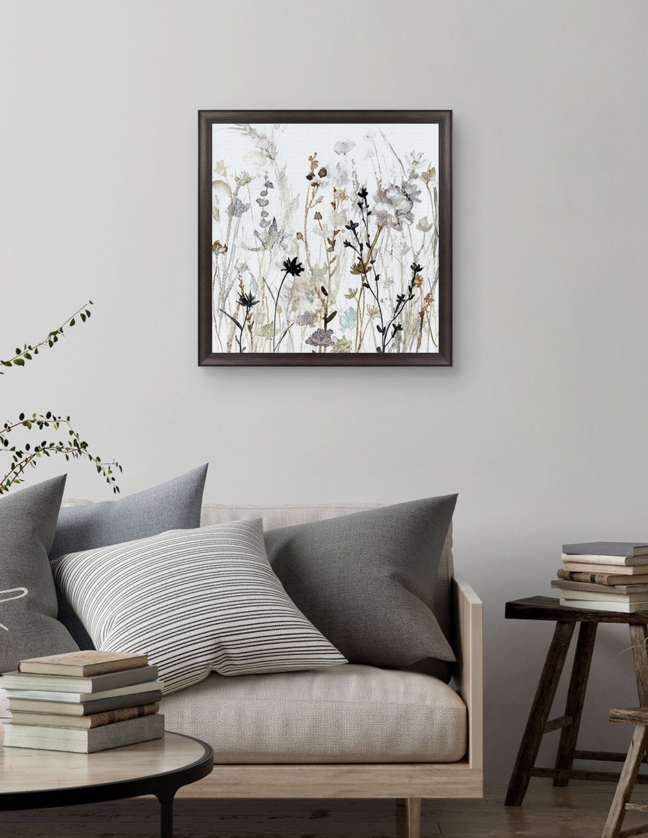 Cuadro decorativo Niebla de flores silvestres II de Carol Robinson técnica mixta 3