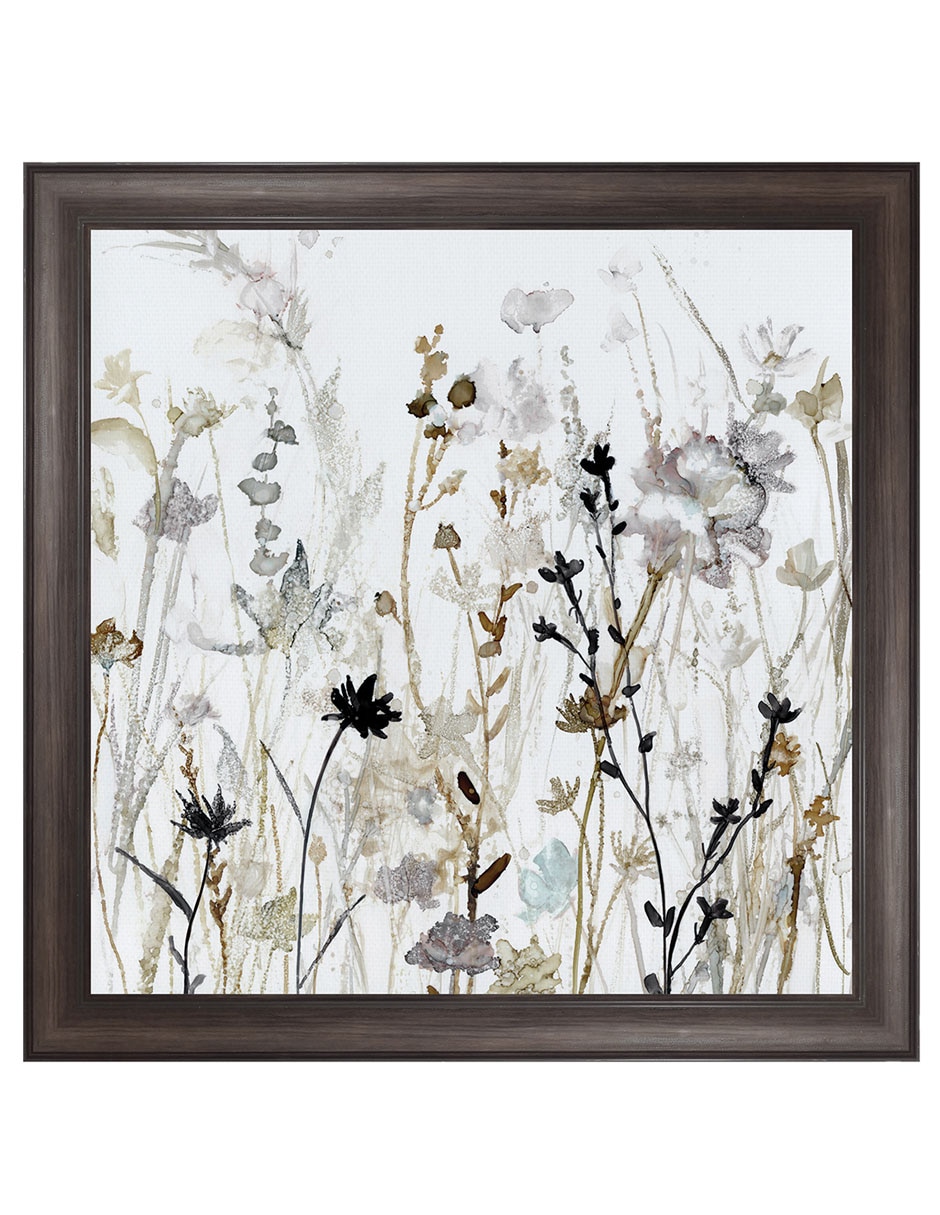 Cuadro decorativo Niebla de flores silvestres II de Carol Robinson técnica mixta