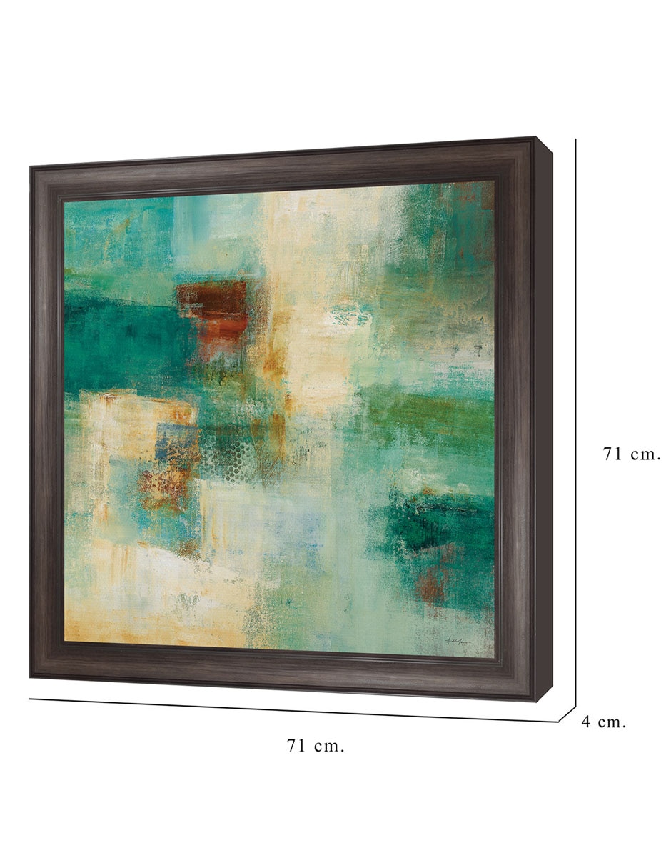 Cuadro decorativo Abstracto I de Simon Addyman técnica mixta 2