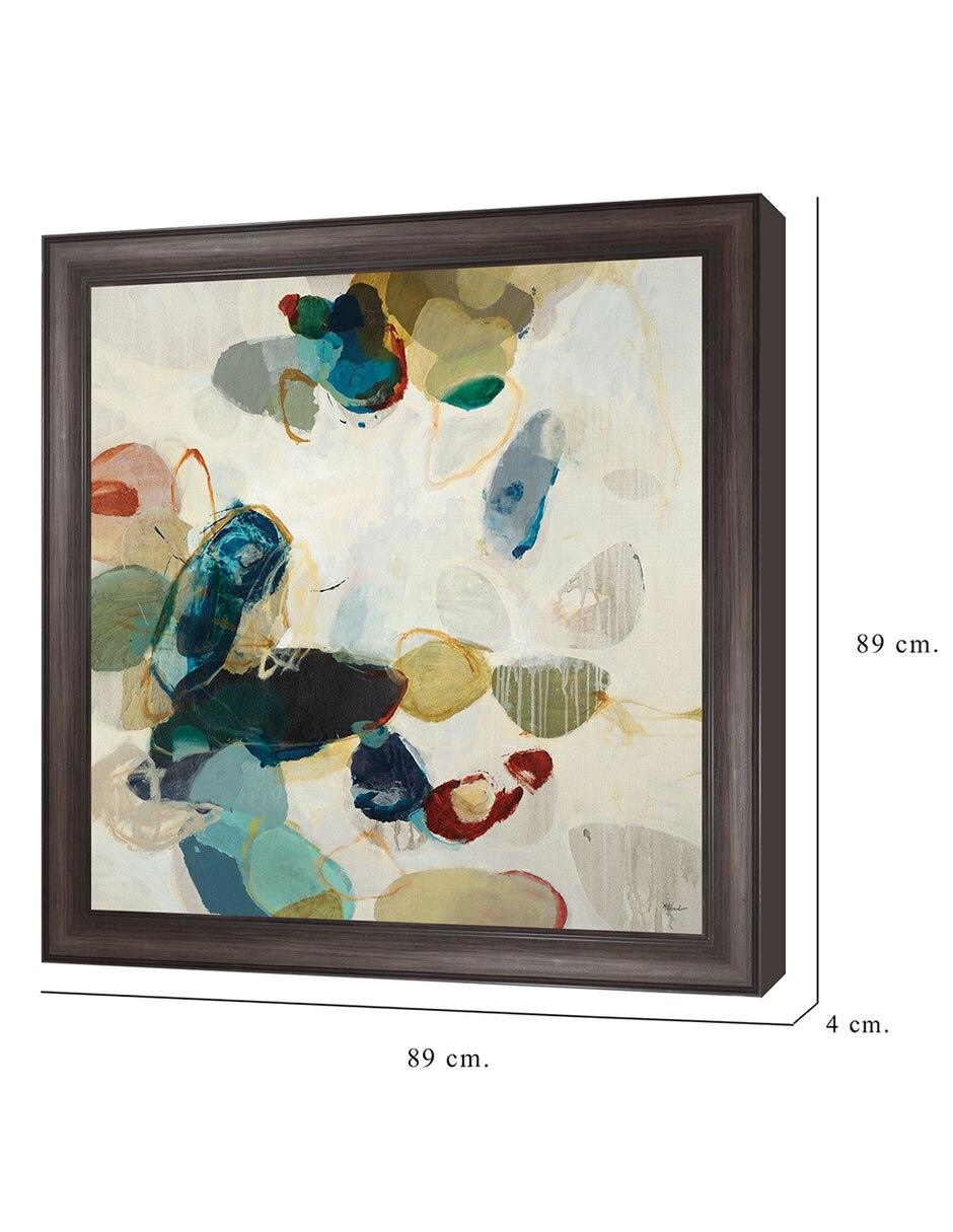 Cuadro decorativo Composición de piedra II de Randy Hibberd técnica mixta 8