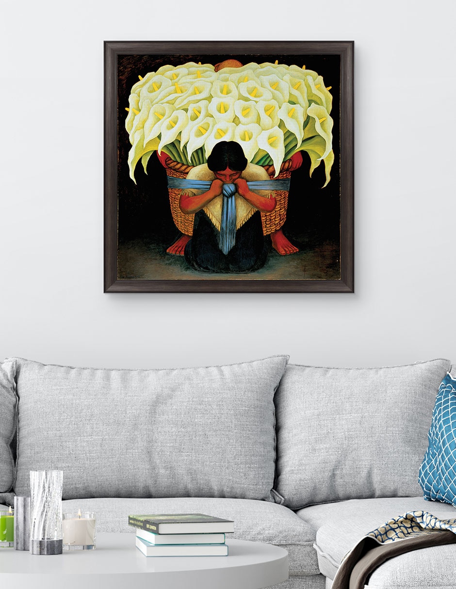 Cuadro decorativo Rivera – El vendedor de alcatraces de Portfolio Arts Group técnica mixta 4