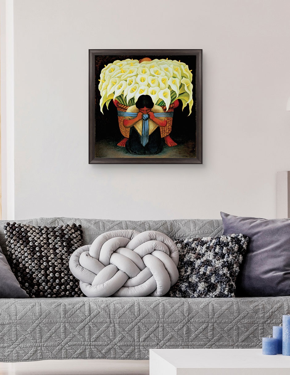 Cuadro decorativo Rivera – El vendedor de alcatraces de Portfolio Arts Group técnica mixta 4
