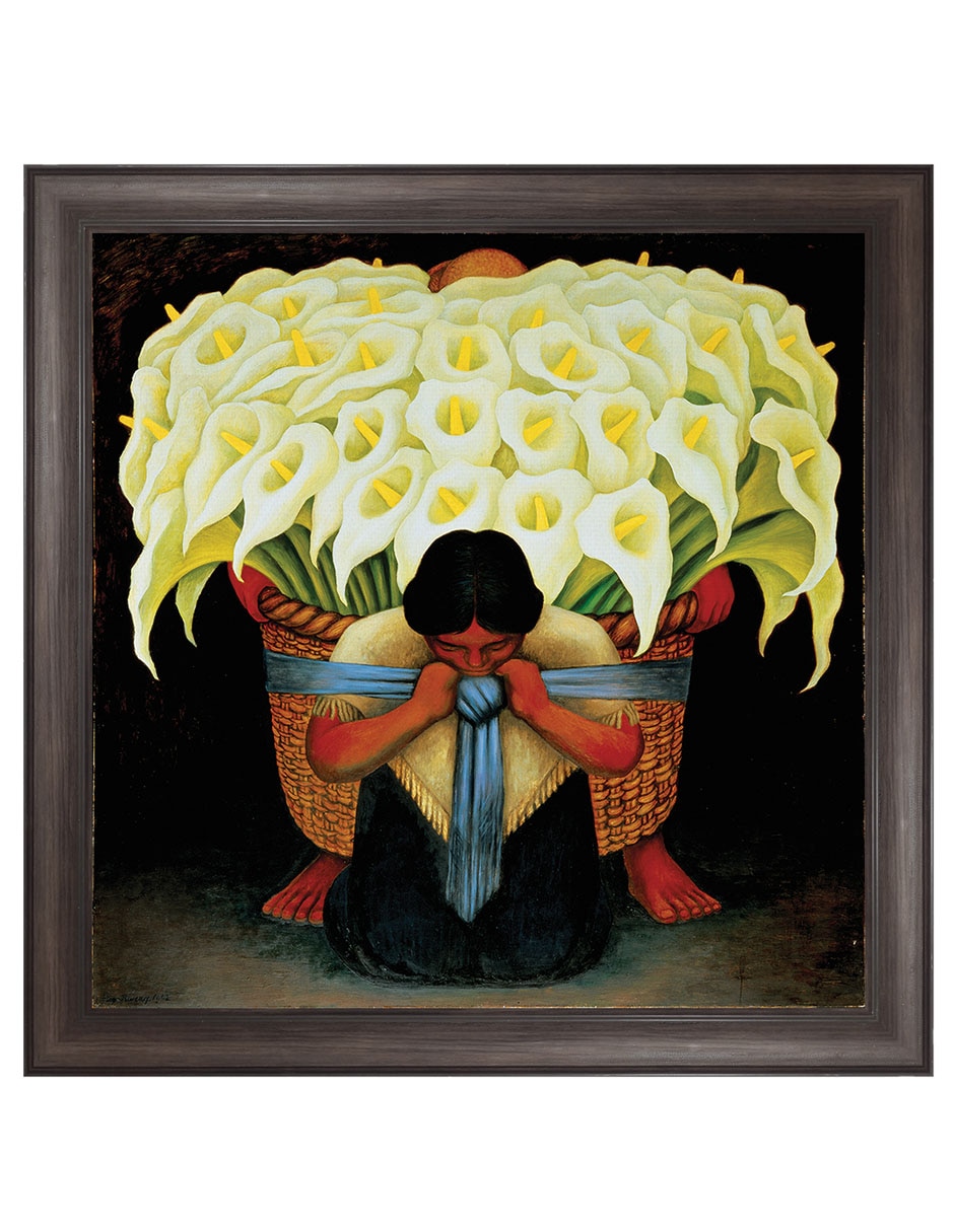 Cuadro decorativo Rivera – El vendedor de alcatraces de Portfolio Arts Group técnica mixta