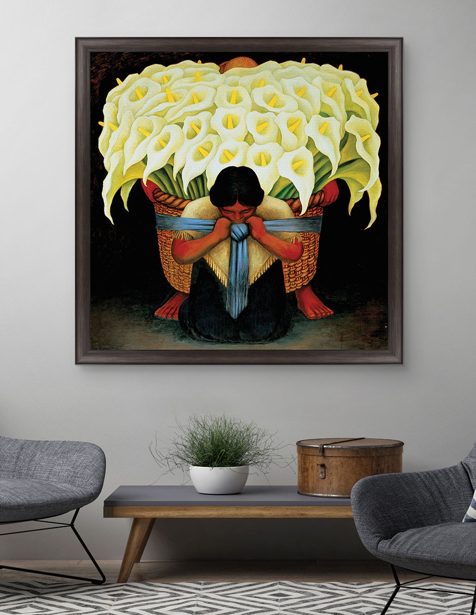 Cuadro decorativo Rivera – El vendedor de alcatraces de Portfolio Arts Group técnica mixta 2