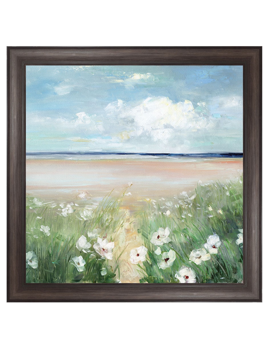 Cuadro decorativo Flores silvestres oceánicas de Sally Swatland técnica mixta