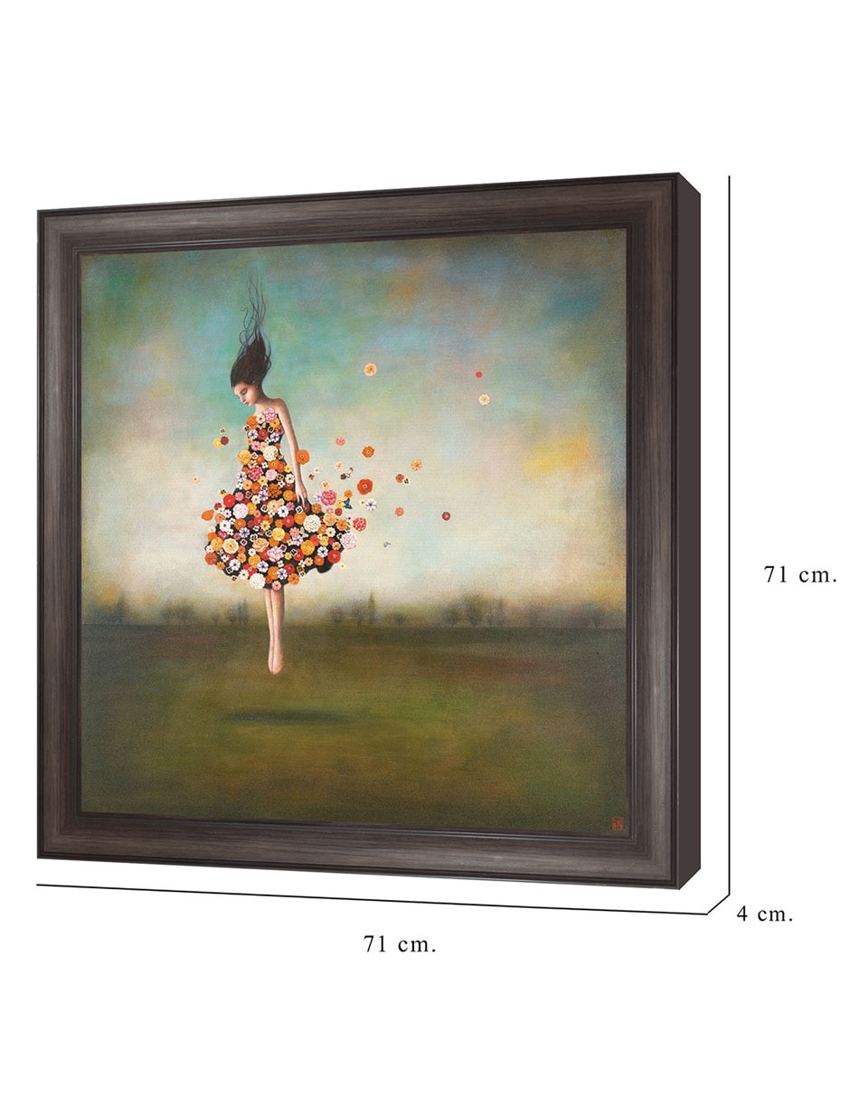 Cuadro decorativo Floración sin límites de Duy Huynh técnica mixta 8