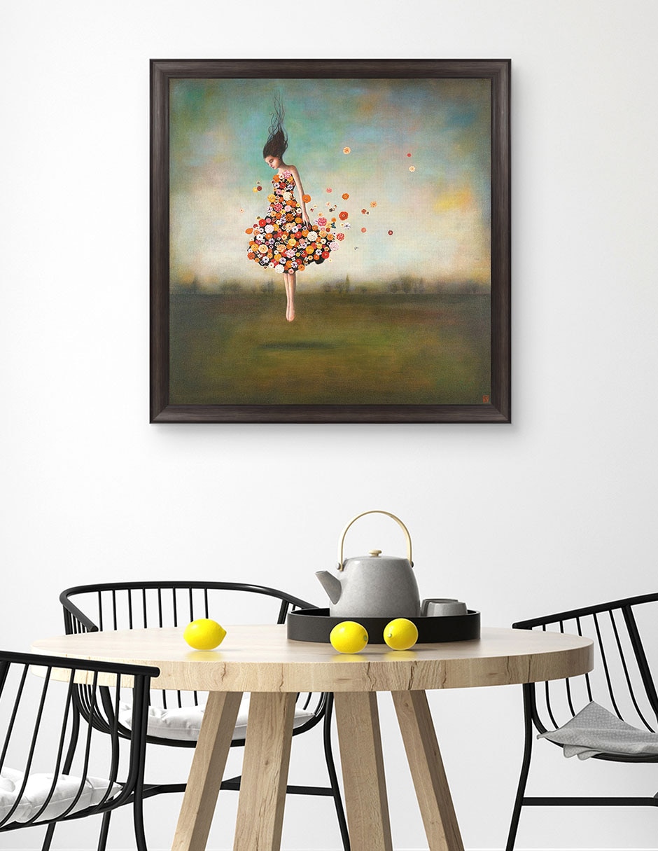 Cuadro decorativo Floración sin límites de Duy Huynh técnica mixta 4
