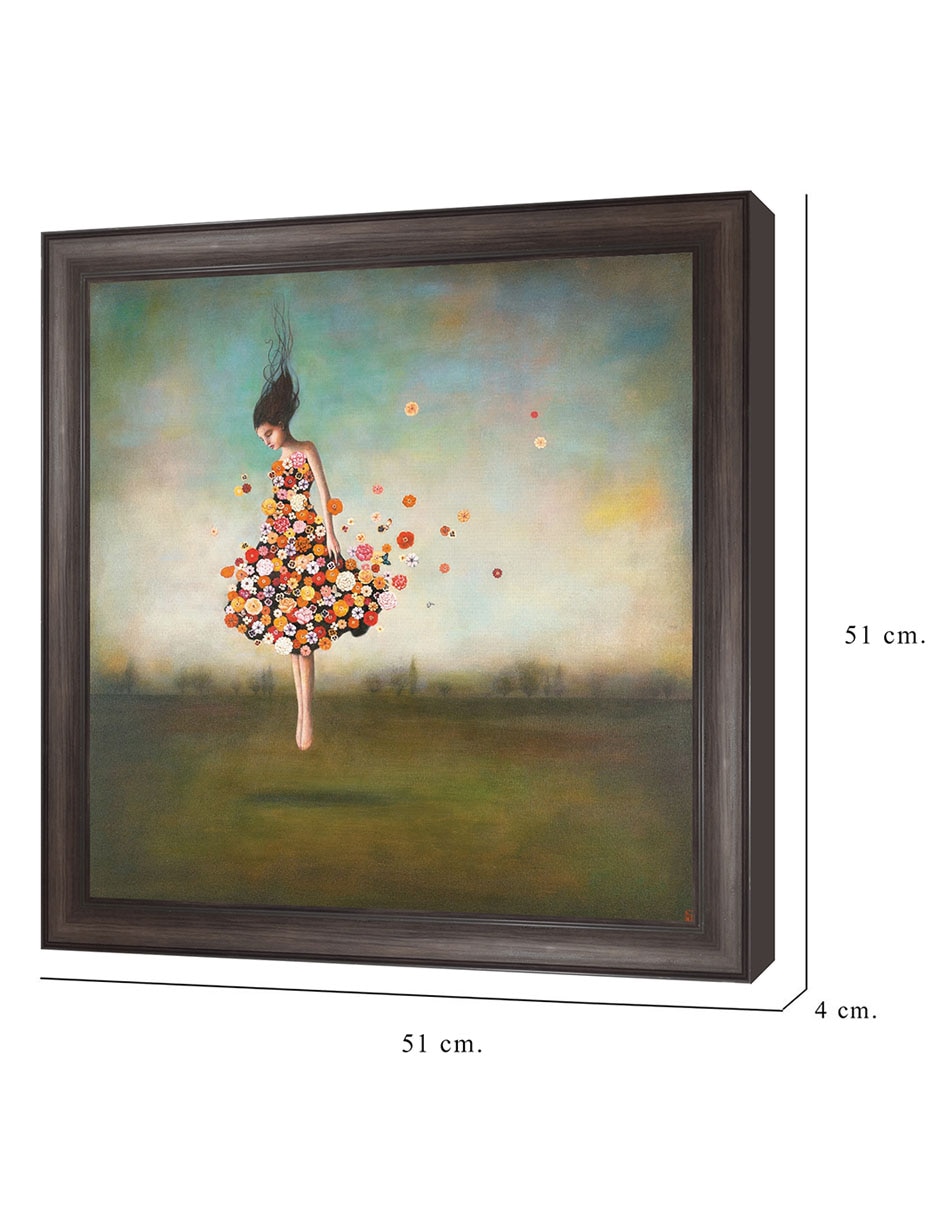Cuadro decorativo Floración sin límites de Duy Huynh técnica mixta 2