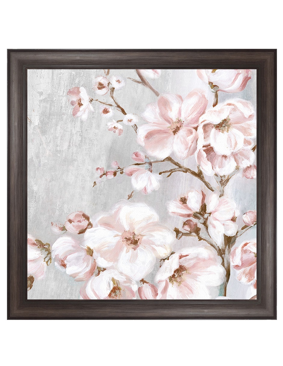 Cuadro decorativo Cerezos en flor de primavera II de Eva Watts técnica mixta