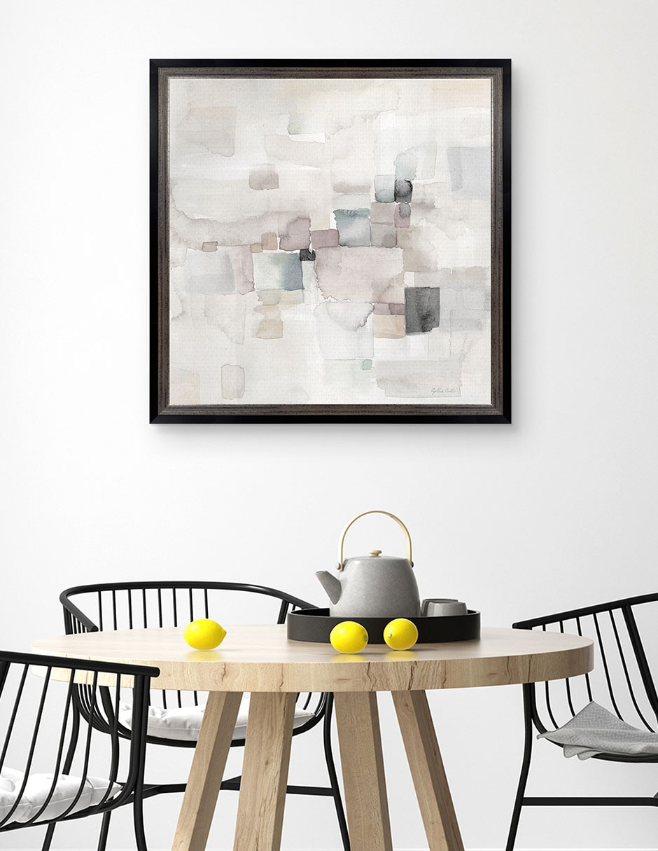 Cuadro decorativo Abstracto gris II de Cynthia Coulter técnica mixta 2