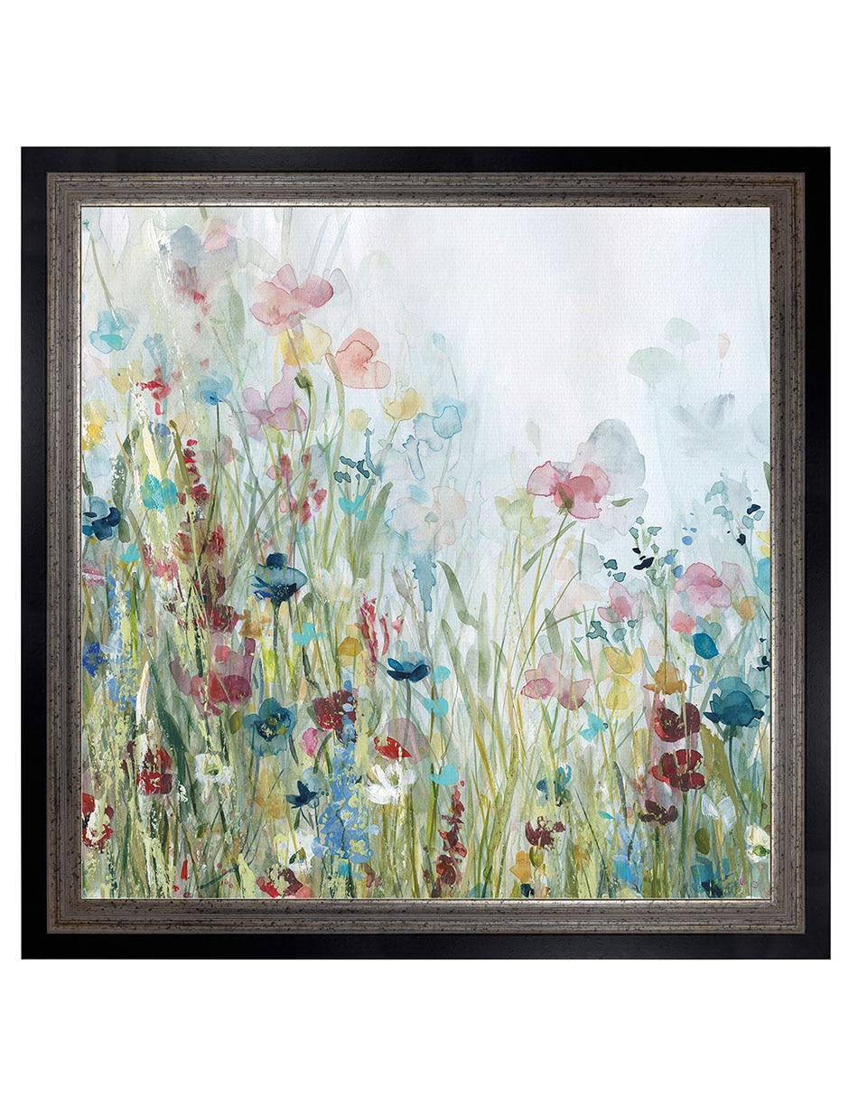 Cuadro decorativo Pradera de flores silvestres de Carol Robinson técnica mixta