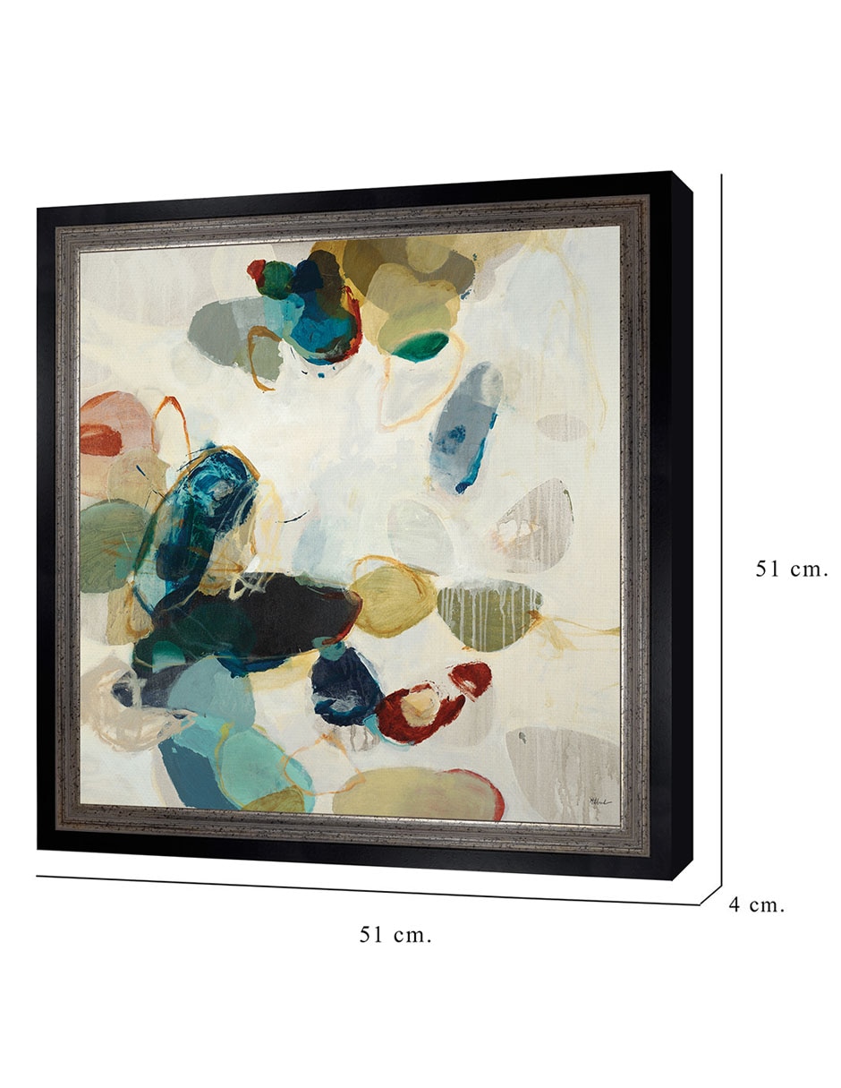 Cuadro decorativo Composición de piedra II de Randy Hibberd técnica mixta 2