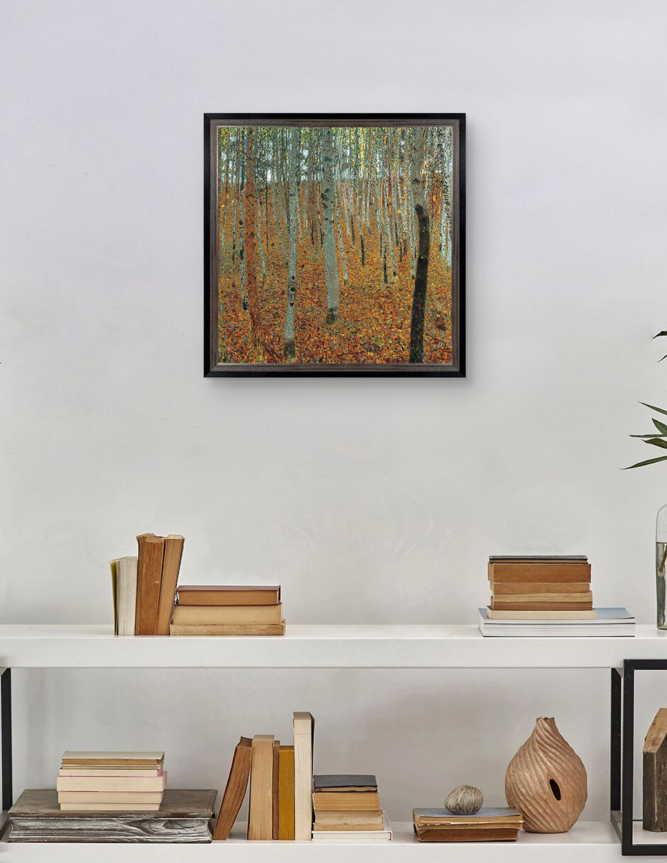 Cuadro decorativo Klimt – Bosque de hayas de Portfolio Arts Group técnica mixta 3