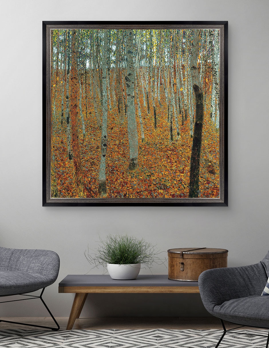 Cuadro decorativo Klimt – Bosque de hayas de Portfolio Arts Group técnica mixta 5
