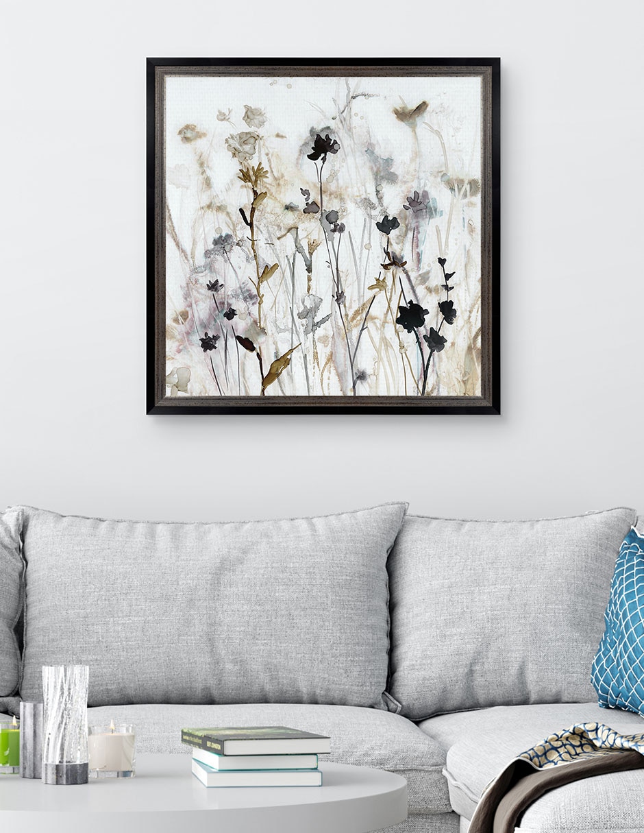 Cuadro decorativo Niebla de flores silvestres I de Carol Robinson técnica mixta 3