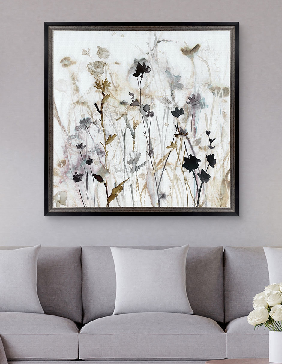 Cuadro decorativo Niebla de flores silvestres I de Carol Robinson técnica mixta 3