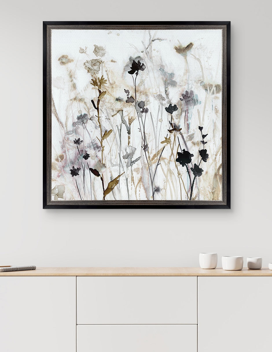 Cuadro decorativo Niebla de flores silvestres I de Carol Robinson técnica mixta 4